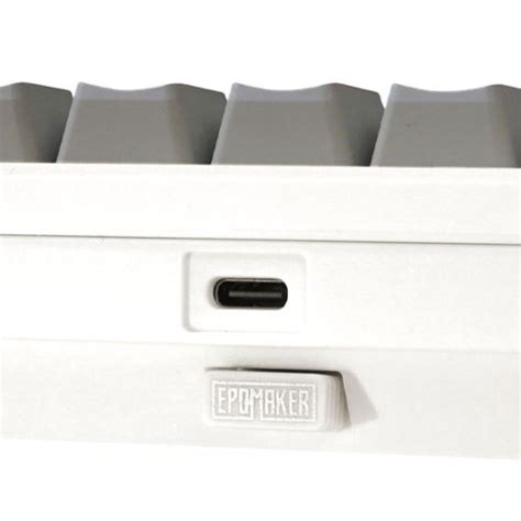 Клавіатура EPOMAKER Shadow X RGB Mechanical Wisteria Linear Switch Hot Swap SHX W WL White