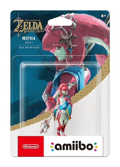 Nintendo Mipha The Legend Of Zelda Breath Of The Wild Amiibo Figure