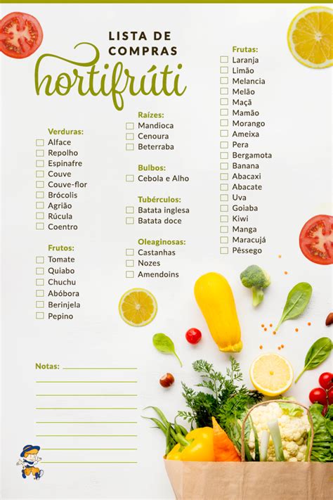 Checklist Hortifruti Receitas Interessantes Receitas Dicas De Nutri O