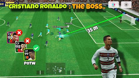 Cristiano Ronaldo The Boss Potw Card Efootball