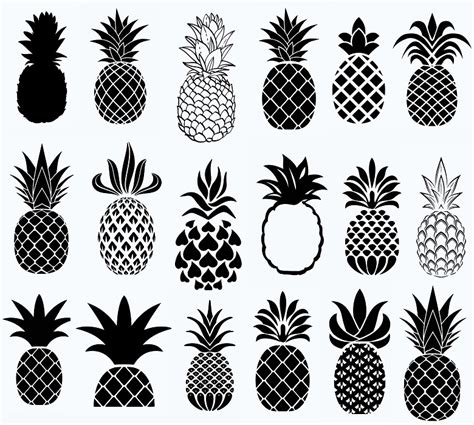 Simple Pineapple SVG