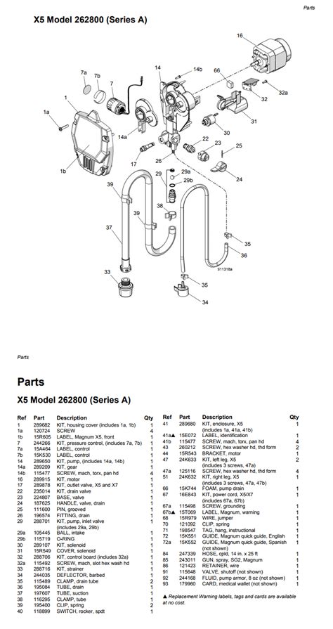 Graco Magnum X5 Parts Diagram