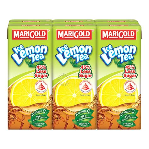 Marigold Packet Drink Ice Lemon Tea Less Sweet Ntuc Fairprice