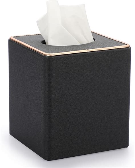 Amazon Sumnacon Tissue Box Cover Square Tissue Box Stylish Linen