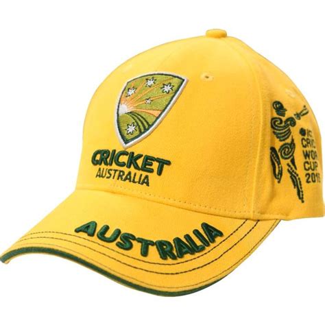 Embroidery Cricket World Cup Cap 2015 Your Logo Can Be Added Cotton