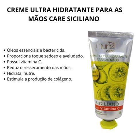 Creme Ultra Hidratante Para As M Os Muriel Care Siciliano G