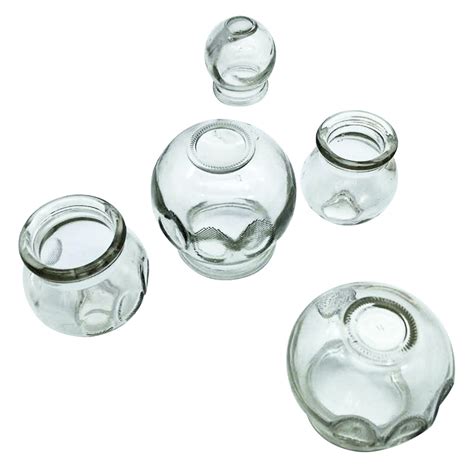 Traditional Chinses Fire Glass Cupping Glass Vacuum Cupping Set 12 Cups ...