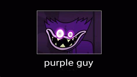 Huggy Wuggy Is Purple Guy Youtube