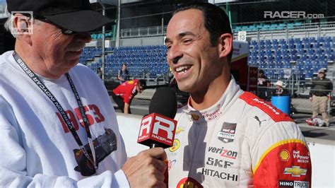 Racer Helio Castroneves On His Indy Crash Youtube