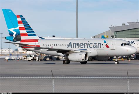 N835AW Airbus A319 132 American Airlines Hongyu Wang JetPhotos