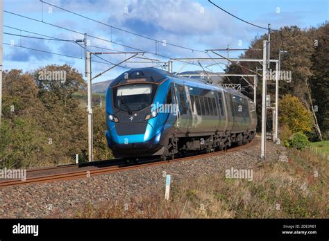 First Transpennine Express Caf Class 397 Nova 2 Electric Train 397005 On The West Coast Mainline