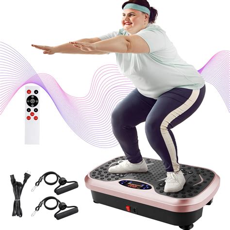 Pirecart 3D Vibration Plate Exercise Machine, Weight Loss Workout