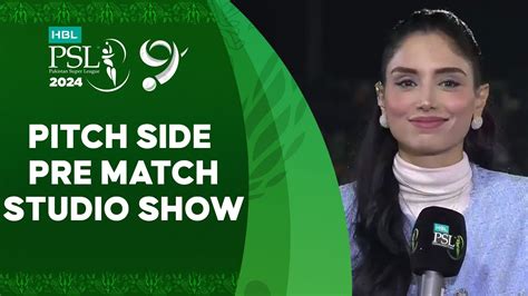 Peshawar Zalmi Vs Quetta Gladiators Pitch Side Studio Show Match