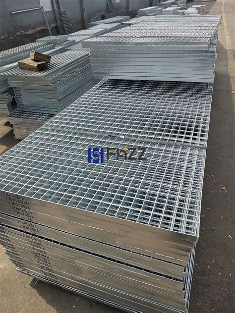 Galvanized Metal Open Bar Steel Gratings Hot Dipped Galvanized Steel