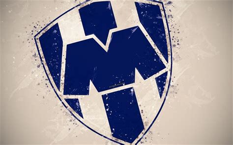 Download wallpapers CF Monterrey, 4k, paint art, creative, Mexican ...