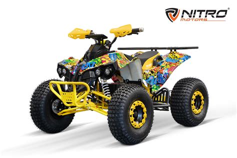 Menila Import NITRO MOTORS 1000W 48V Eco Midi Kinder Quad Warrior