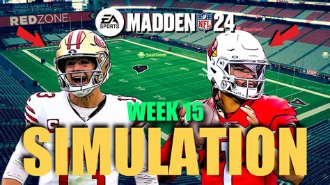 49ers Vs Cardinals Simulation Week 15 Madden 24 Ps5 Youtube