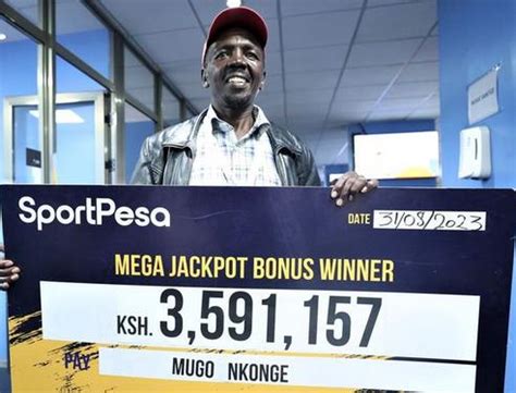 Photo Of Mugo Nkonge The Man Who Won Ksh 3 591 157 Bonus From