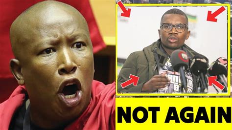 MALEMA Embarrassed Again By ANCYL SEE What They Did That Made Malema