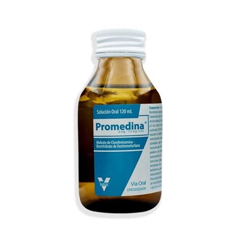 Promedina Clorfeniramina Dextrometorfano Mg Mg Ml Jarabe Ml