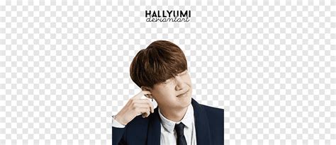 MINI SUGA Man Putting Finger In Right Ear Png PNGEgg