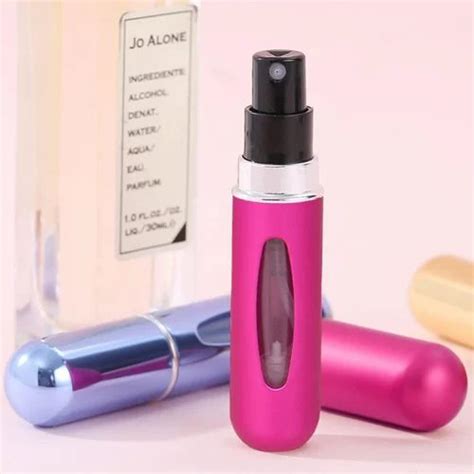 Portable Mini Refillable Perfume Empty Spray Bottle Ml Pack Of