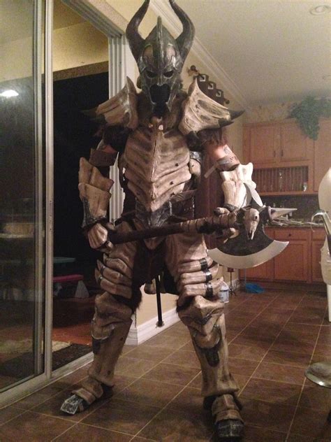 Skyrim Dragonbone Armour | Skyrim cosplay, Cosplay armor, Dragonbone armor