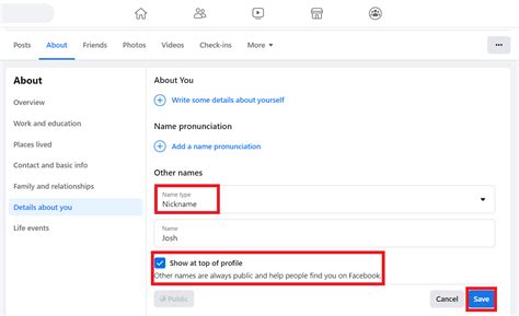 How To Add A Nickname On Facebook Techcult