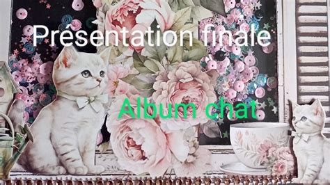 Pr Sentation Album Chat Papier Mintay Peony Garden Photos