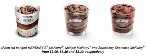 Hersheys® Mcflurry® Hot Fudge Sundae And Cone Will Be Available At