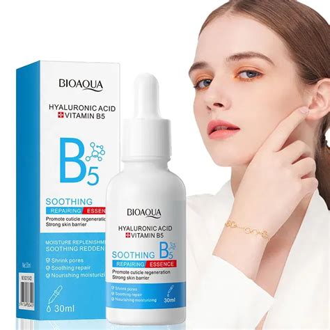 Bioaqua Serum facial de ácido hialurónico y vitamina B5 ABC Fashion