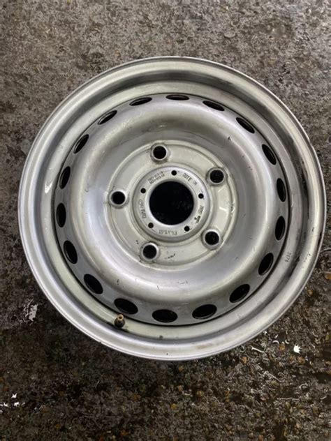 16and Ford Transit Custom 2012 2023 Steel Wheel Silver Steel Rim X1