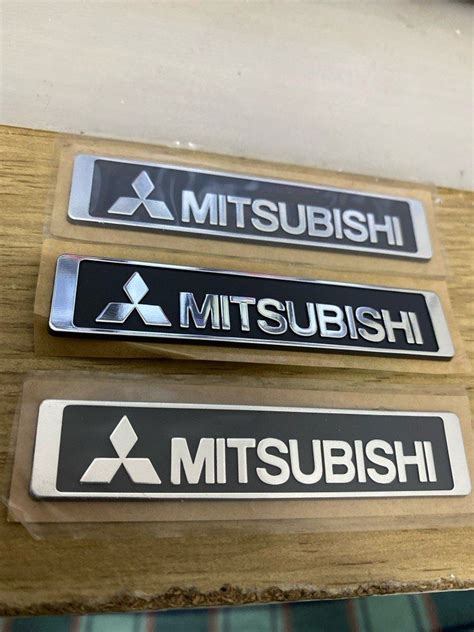 Emblem Mitsubishi, Auto Accessories on Carousell