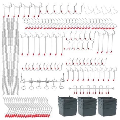 Pcs Crochets Pour Panneau Perfor Porte Outils Crochets Panneau