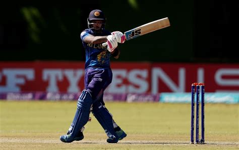 Dimuth Karunaratne Chops One Away ESPNcricinfo