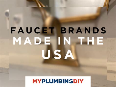 Faucet Brands Archives - My Plumbing DIY