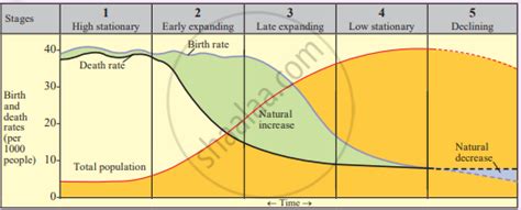 Draw Neat Labelled Diagram Demographic Transition Theory Geography