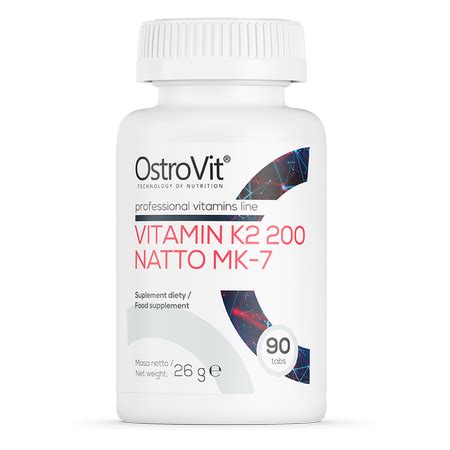 OstroVit Vitamine K2 200 Natto MK 7 90 comprimés HEIM