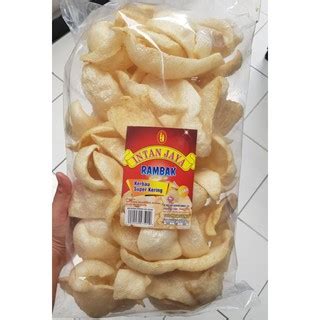 Jual KERUPUK RAMBAK INTAN JAYA KERBAU SUPER KERING 100 GRAM Shopee