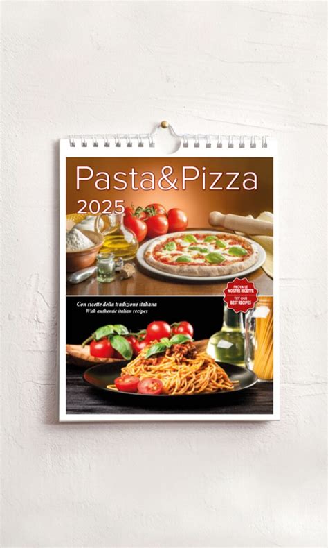 Calendario Medio Pasta Pizza Gruppo Lozzi Editori