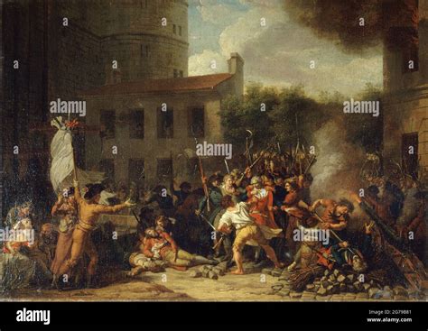 Storming bastille painting hi-res stock photography and images - Alamy