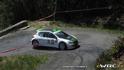 Clemençon Benjamin Fouret Jessica Peugeot 206 S1600 Rallye