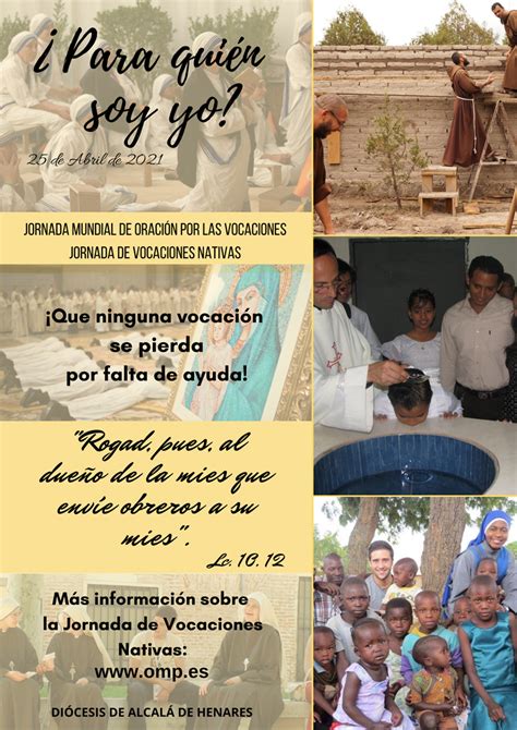 25 De Abril Jornada Mundial De Oración Por Las Vocaciones Y Jornada Y