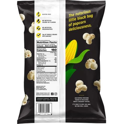 Smartfood White Cheddar Flavored Popcorn Snacks 8 5 Oz Pick N Save