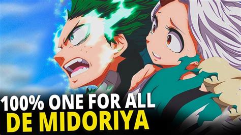 O Dia Em Que Deku Dominou 100 One For All Boku No Hero Academia