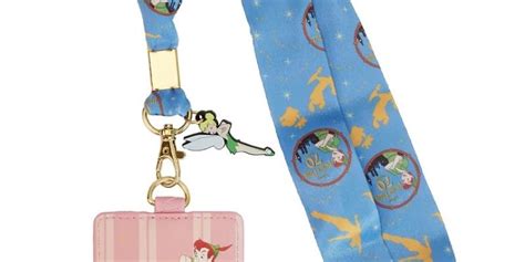 Peter Pan Th Anniversary You Can Fly Loungefly Cardholder Lanyard