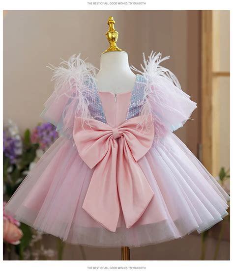 Vestidos De Beb Con Volantes Para Ni As Vestido De Princesa Elegante