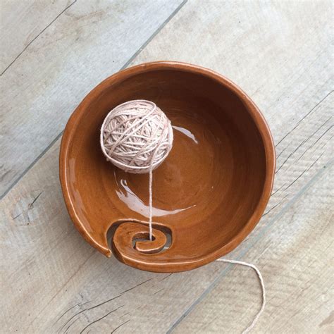 Ceramic Yarn Holder As The Best Gift For A DIY Lover Mom Granny Who