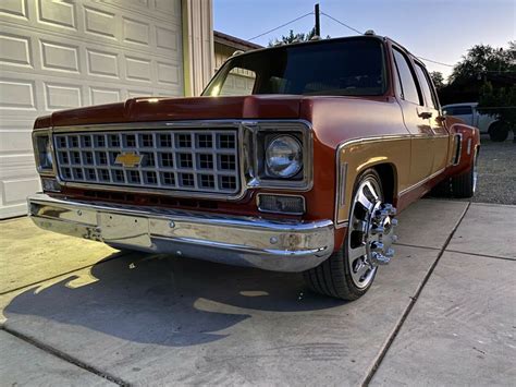 1978 C10 C30 Dually Crew Cab Custom Lowered Camper Special For Sale Photos Technical