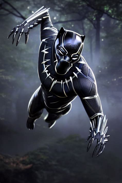 Black Panther attack by douglass707 on DeviantArt